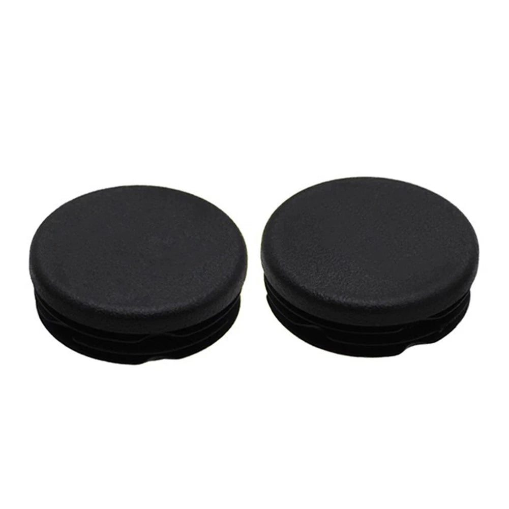 Black Frame Hole Cover Caps Plug Decorative 2PCS For YAMAHA YZF-R7 2021-2022