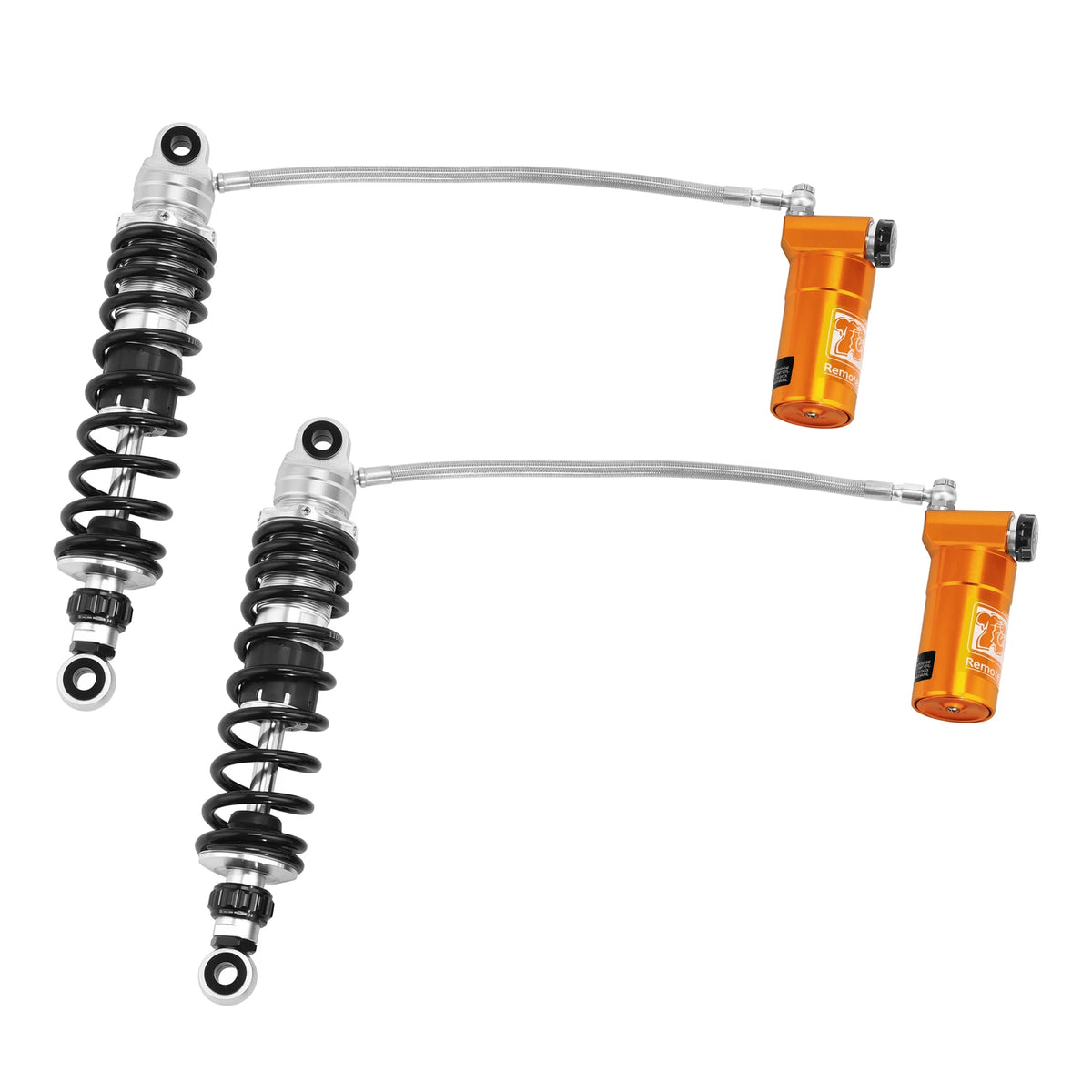 Remote Reservoir Rear Suspensions Shocks For Harley Street Road Glide 2014-2024