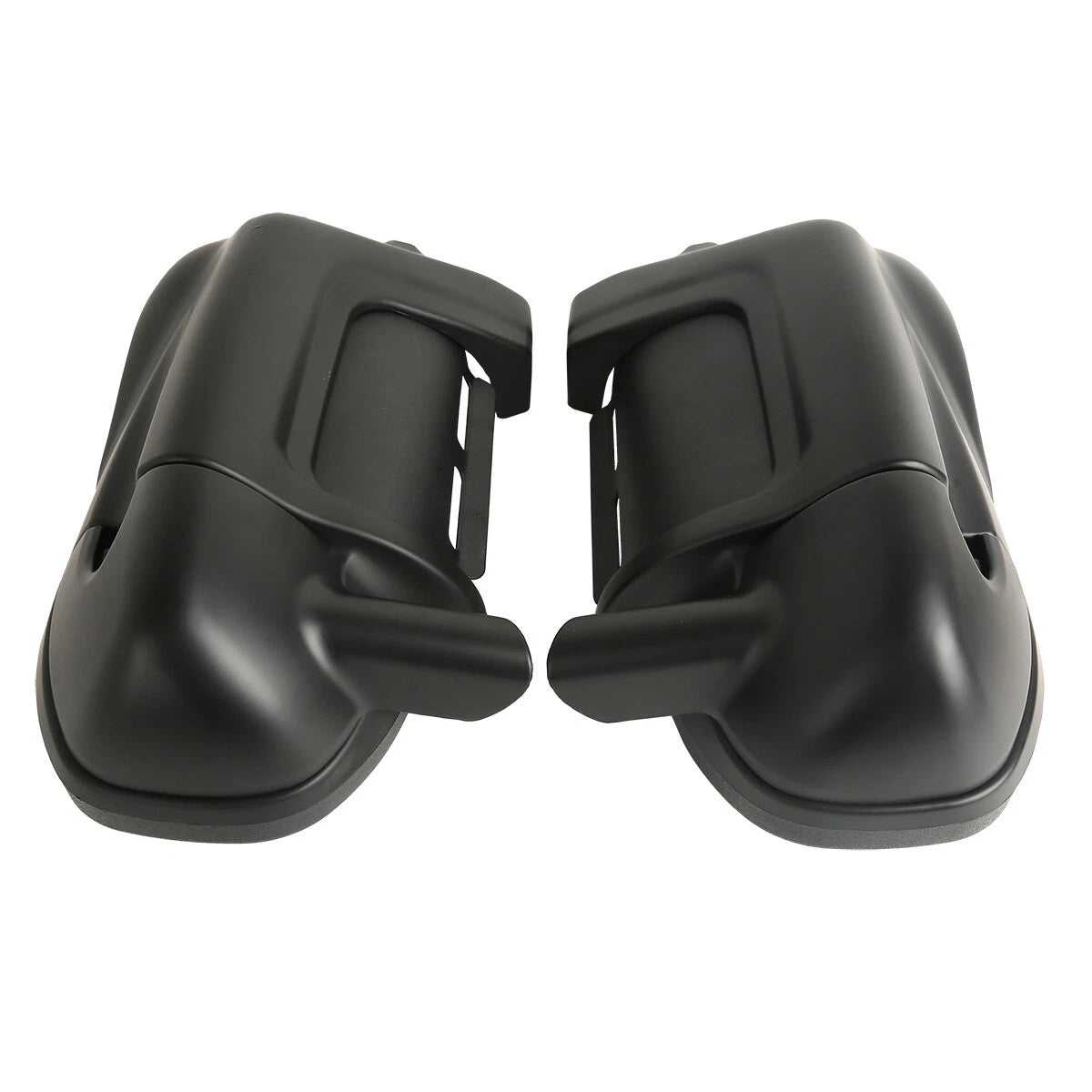 Matte Black Lower Vented Leg Fairings Glove Box For Harley Touring Models Glide