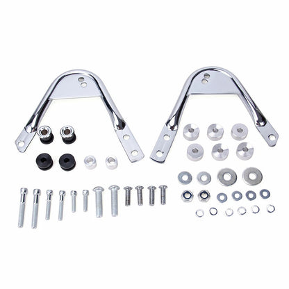 Detachable Sissy Bar Tour Pack Rack Docking Hardware For Harley Touring 1997-08