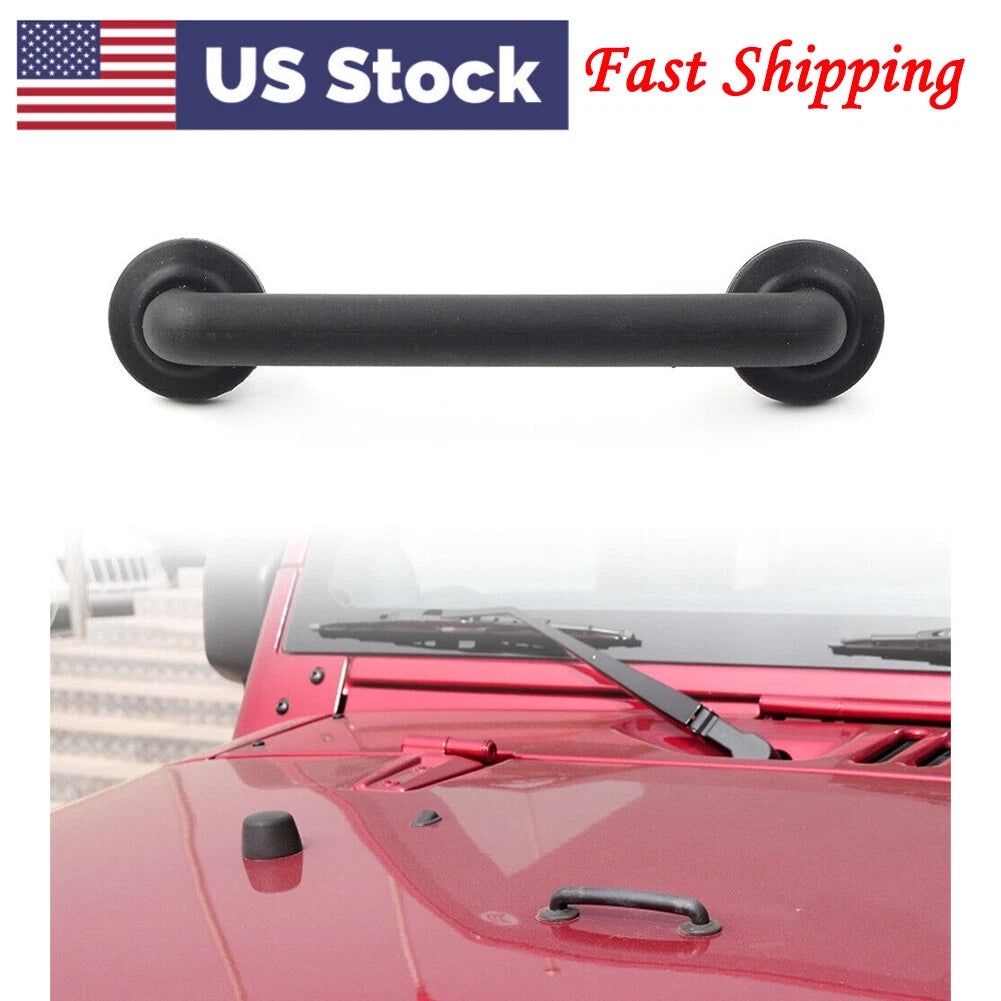 For Jeep Wrangler JK TJ 1997-2018 Hold Down Bracket Strap Hood Windshield ABS US