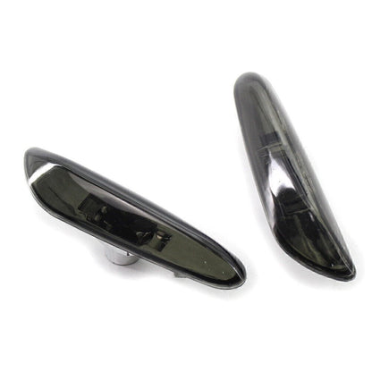 Side Marker Light Turn Signal Lamp Fit BMW E46 4DR 02-05 63137165915 Smoke Gray