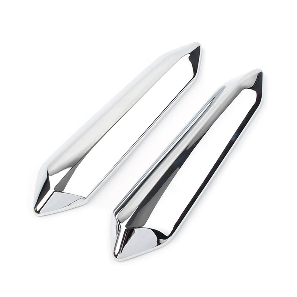 2PCS Windshield Windscreen Strut Covers Chrome For Honda Goldwing GL1800 2018-up