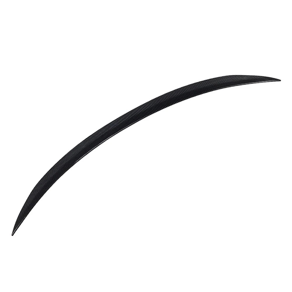 Rear Trunk Lip Spoiler For Mercedes Benz CLS Class C257 19-22 Carbon Fiber Black