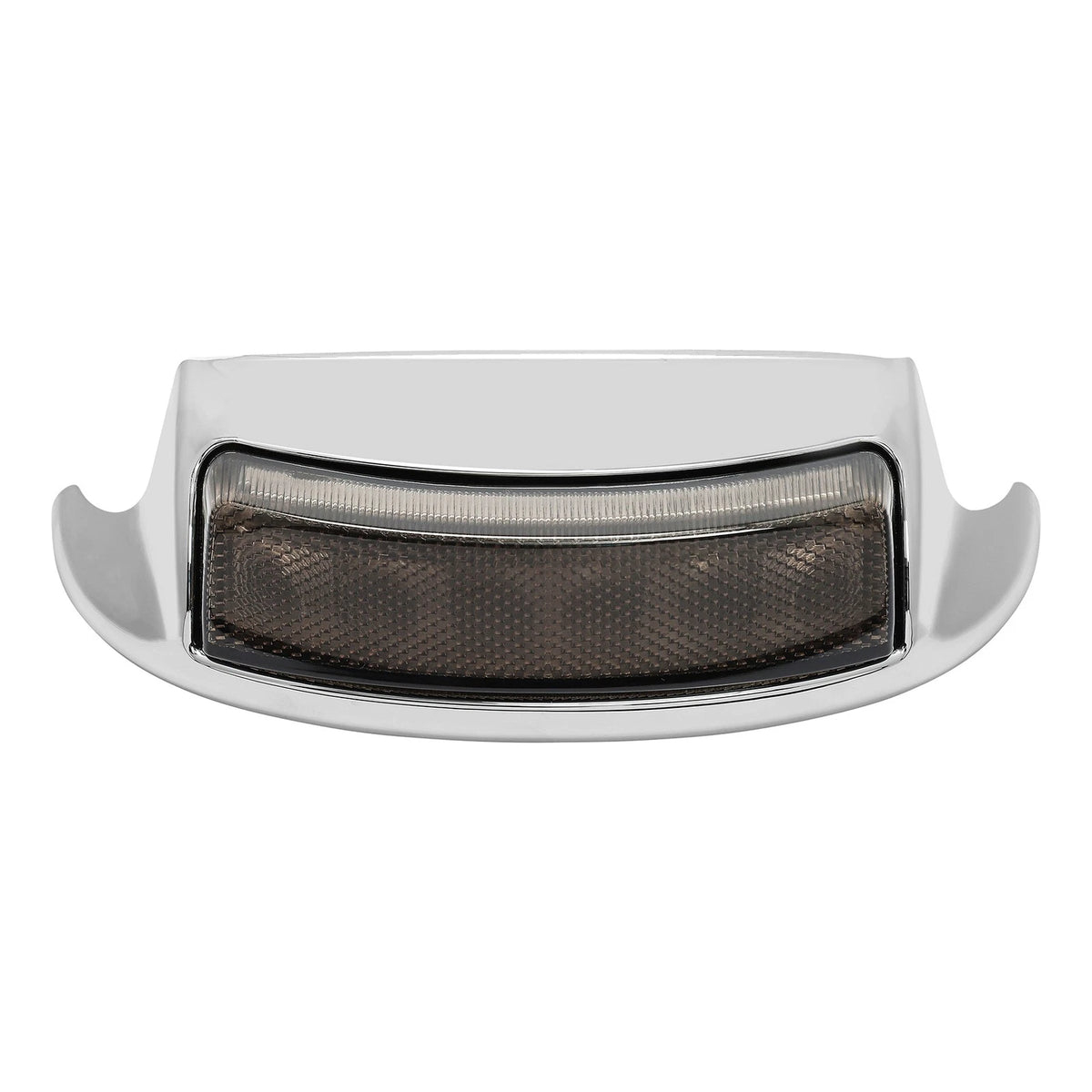 Chrome Rear Fender Tip Brake Light Smoke Lens Fit For Harley Electra Glide 10-16
