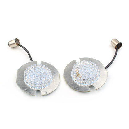 1157 LED Turn Signal Light Indicator Inserts fit Harley Electra/Road Glide