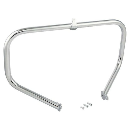 Highway Engine Guard Crash Bar Footpegs Fit For Harley Street Road Glide 09-24