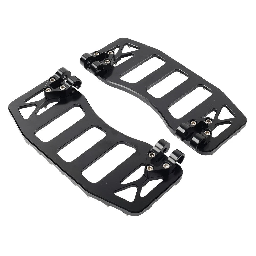 2pcs Front Foot Pedal For Harley Touring 86+ Softail FL 86-17 Dyna FLD 2012-16