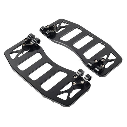 2pcs Front Foot Pedal For Harley Touring 86+ Softail FL 86-17 Dyna FLD 2012-16