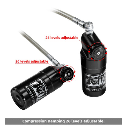 Remote Reservoir Rear Suspensions Shocks For Harley CVO Road Glide FLTRXSE 23-Up