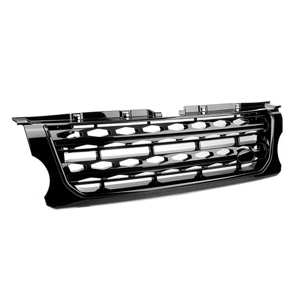 1pc Black Front Bumper Honeycomb Grille For Land Rover LR4 LR057534 2014-2016