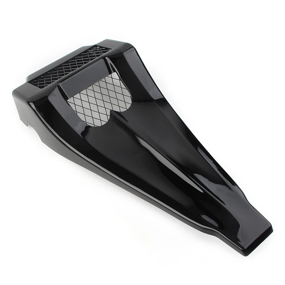 Front Stretched Chin Spoiler Black For Harley Touring Road Glide King 1997-13 US