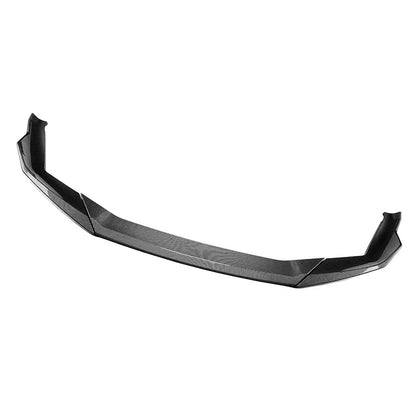 Front Bumper Splitter Spoiler Lip For BMW 5 Series M5 F90 LCI 21-24 Carbon Look
