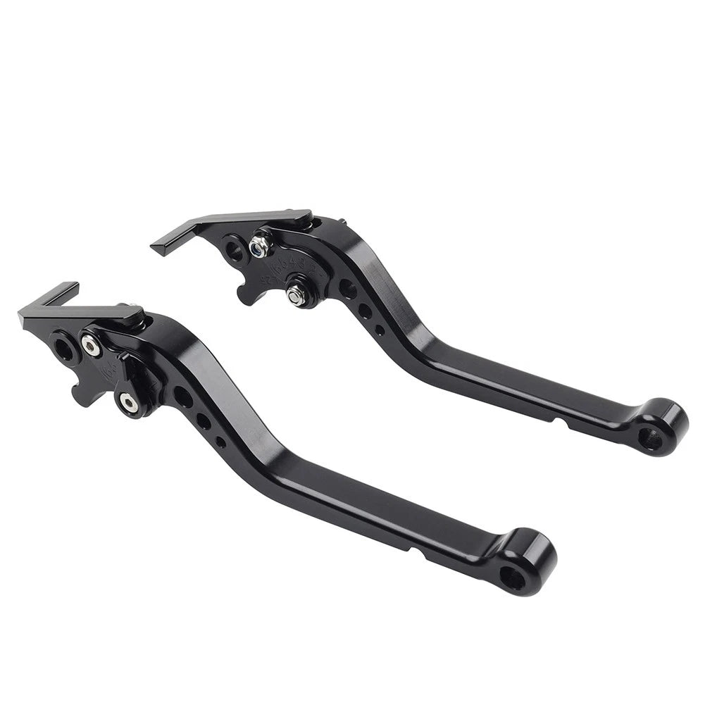 CNC Adjustable Long Brake Clutch Levers For Yamaha R1 R1M R1S 2015-2021 Black