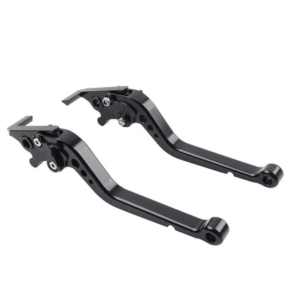 CNC Adjustable Long Brake Clutch Levers For Yamaha R1 R1M R1S 2015-2021 Black