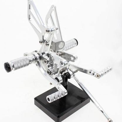 For Suzuki GSXR1000 2000-2004 Adjustable CNC Rearset Footpeg Pedals Shift GP Set