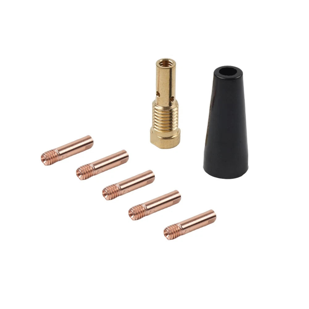 7pcs Gasless Nozzle Tips Fit Weld Pak WeldPak HD 10949 Wire Feed Welder