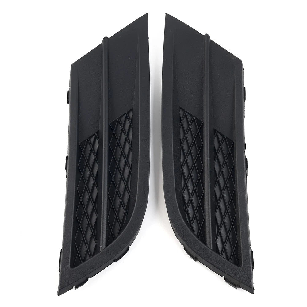 2x Front Lower Bumper Grille Fog Light Grill Cover For Volkswagen Jetta 2015-18