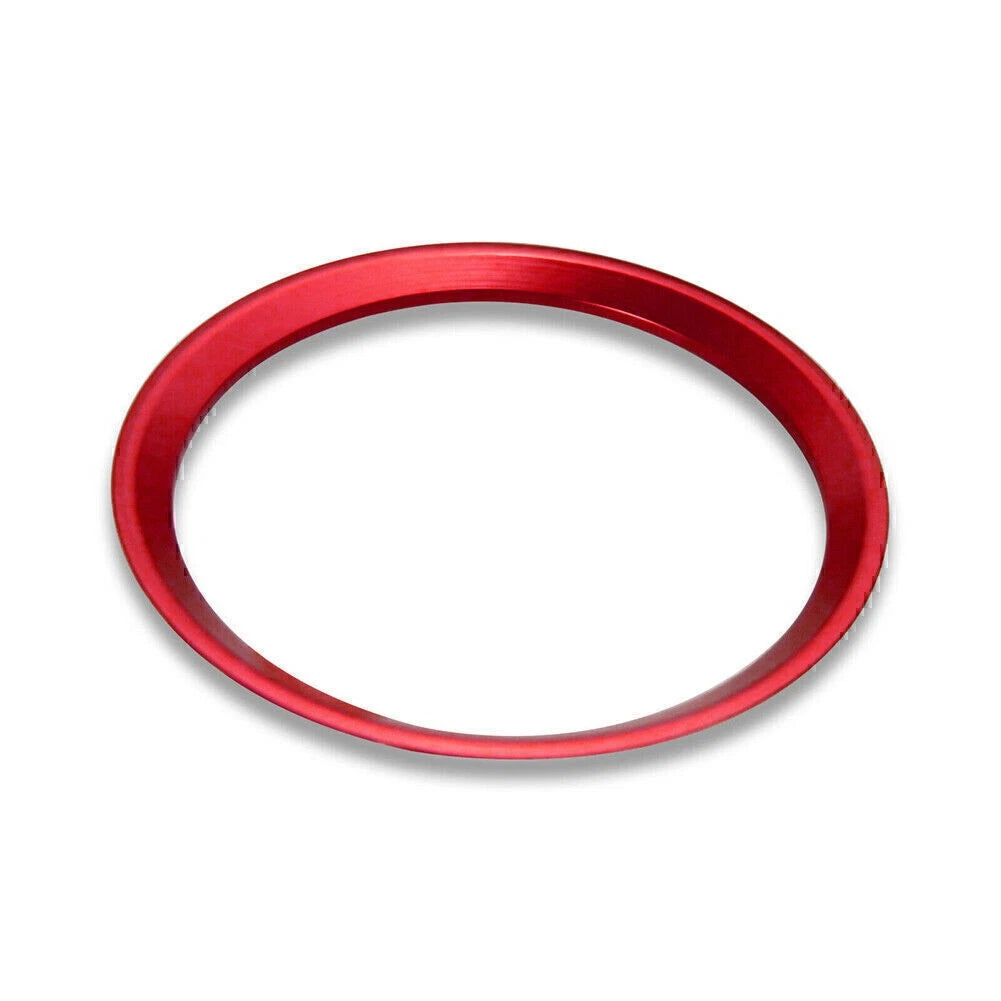Steering Wheel Center Decor Ring Logo Trim For Mercedes Benz C E CLA GLA Red US