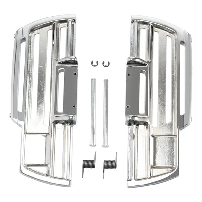 Front Rider Footboard Floorboard For Harley Softail Heritage Classic Fat Boy 18+