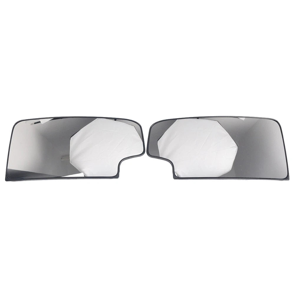 2xTowing Mirror Glass Lower Glass For Chevrolet Silverado For GMC Sierra 15-2019