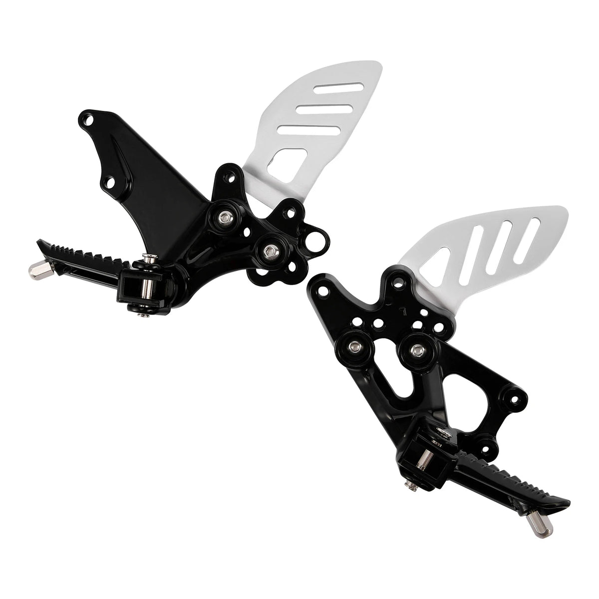 Front Driver Footrest Footpegs Bracket Fit For SUZUKI GSXR600 GSXR750 2006-2010
