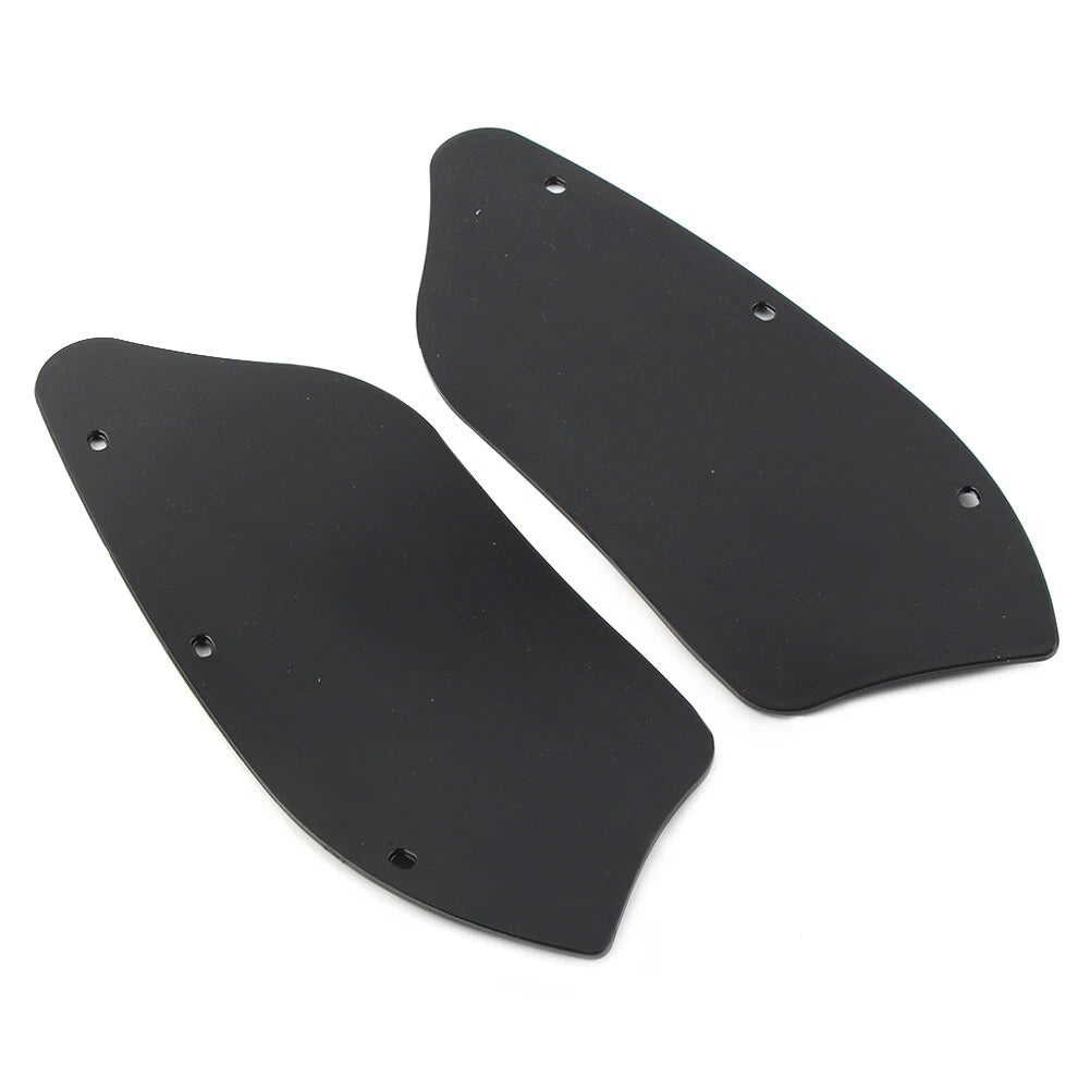 Batwing Fairing Wind Deflectors For Harley Dyna Heritage Softail Road King Black