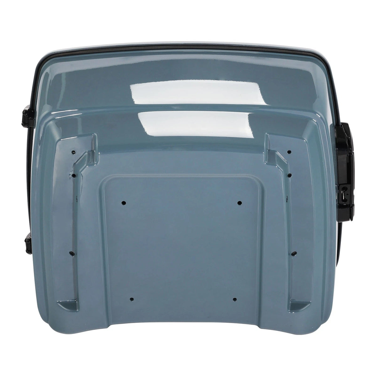 King Trunk Fit For HarleyTouring Street Glide 2014-2025 Sharkskin Blue Firestorm