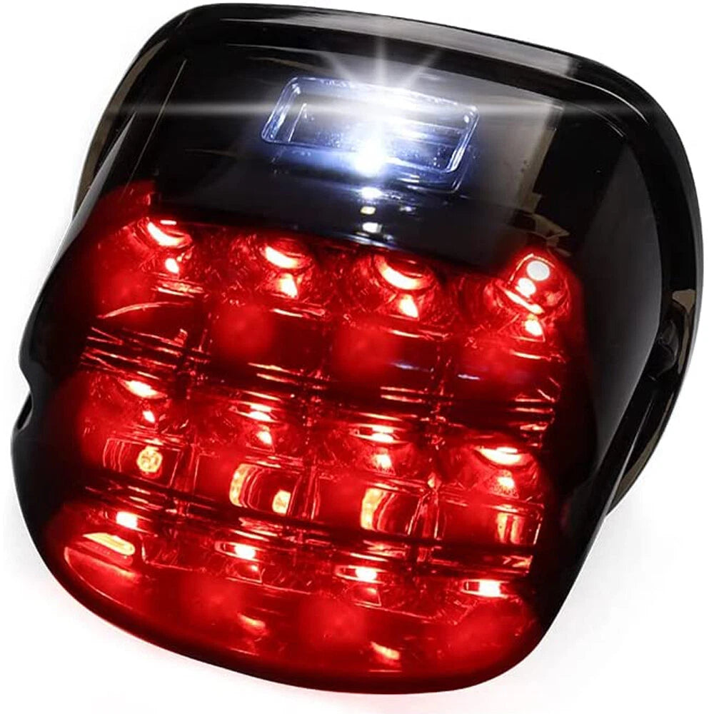 LED Tail Light Smoke Lens Brake Rear Lamp Fit for Harley Softail Touring 1999-19