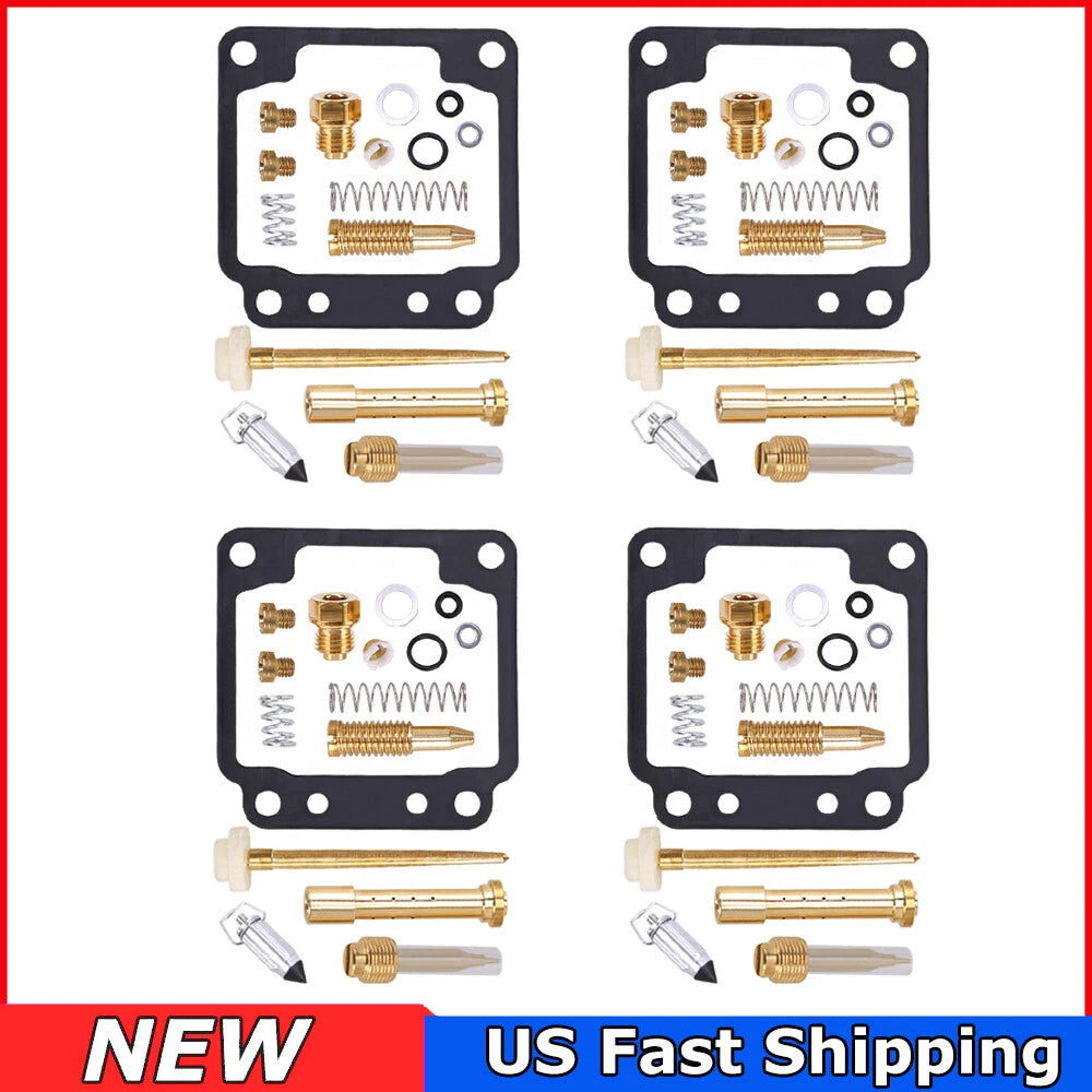 4X Carburetor Rebuild Kits for Yamaha Maxim XJ650 XJ700 XJ750 Seca 650 1980-1986