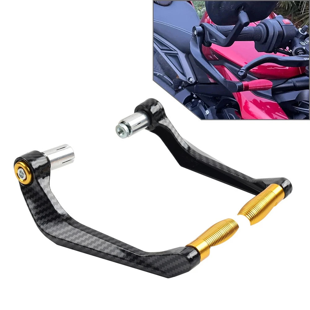 Brake Clutch Levers Guard Hand Protector For Suzuki GSXR1000 GSXR 600 GSX-R Gold