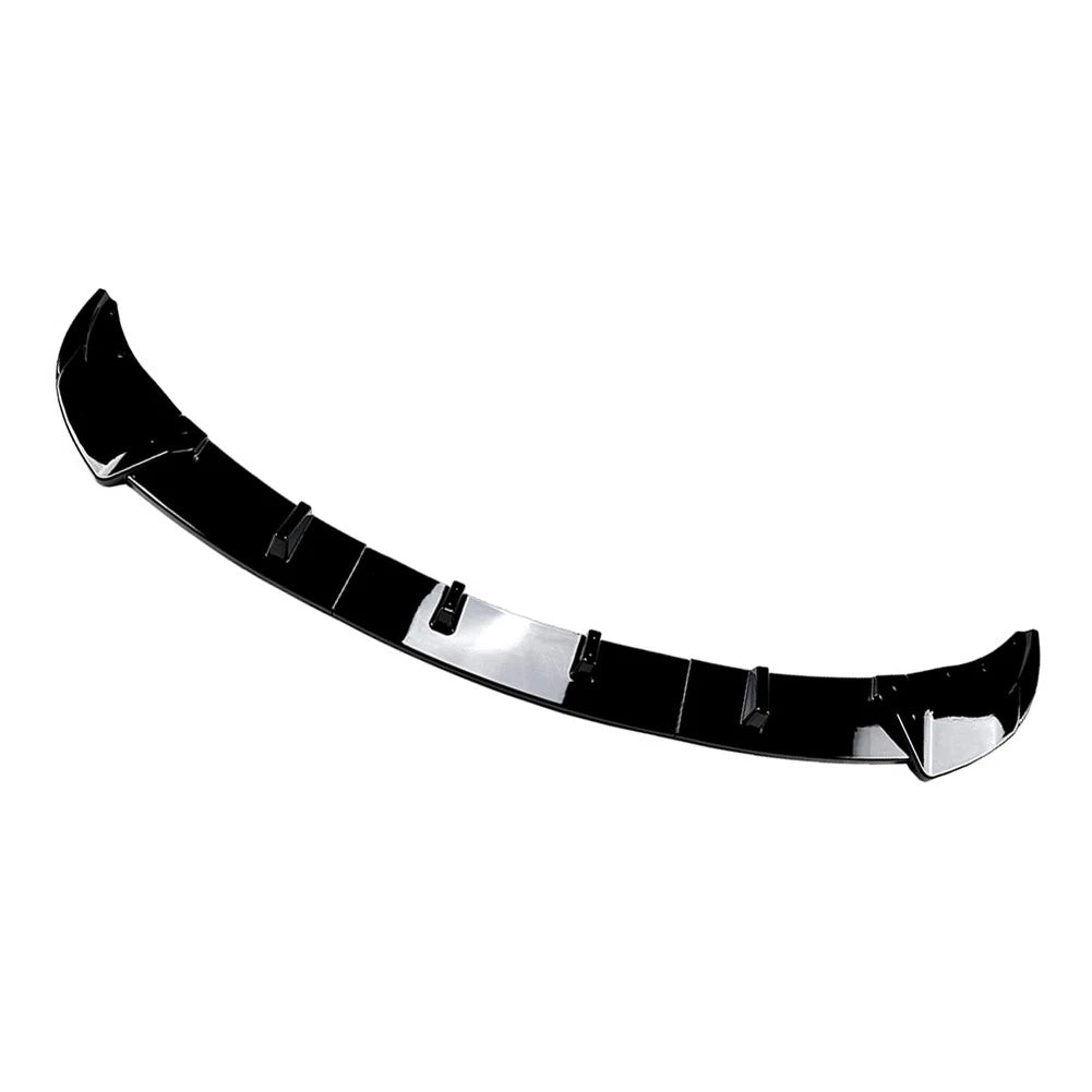 Front Bumper Spoiler Lip For BMW 5 Series F10 Standard Version 2011-2014 Black