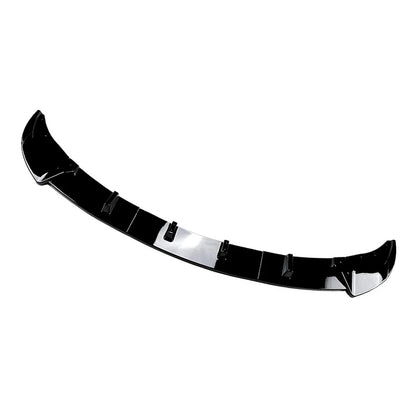 Front Bumper Spoiler Lip For BMW 5 Series F10 Standard Version 2011-2014 Black