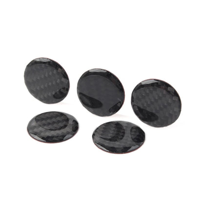 5 Pcs Door Handle Push Button Knobs Cover Trim For Jeep Wrangler JK 2007-2017