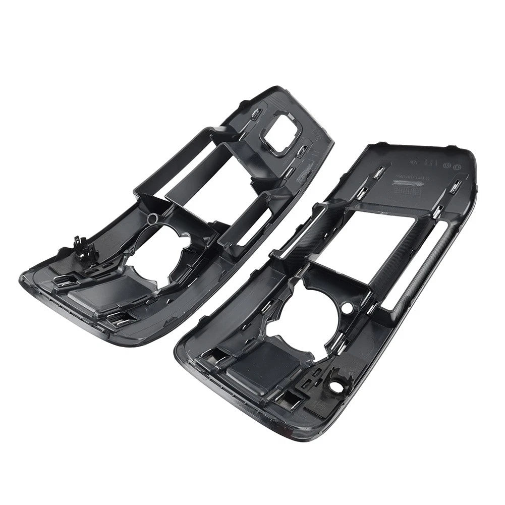 1 Pair Front Bumper Fog Light Grille Cover For Audi Q7 2016-2019 4M0807681AA
