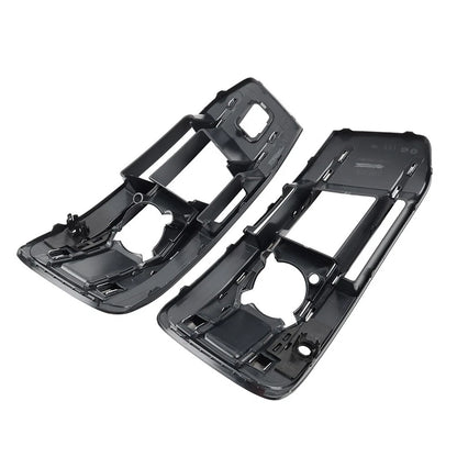 1 Pair Front Bumper Fog Light Grille Cover For Audi Q7 2016-2019 4M0807681AA