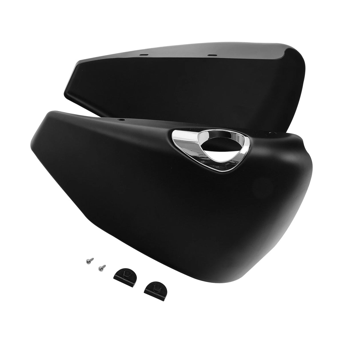 Left Right Battery Side Fairing Covers Fit For Harley Sportster XL883 1200 14-22