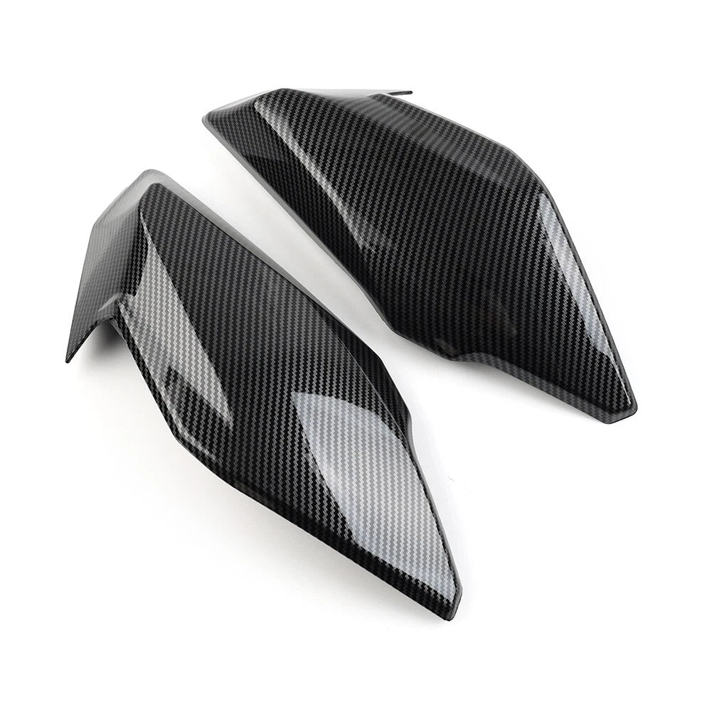 Front Side Tank Gas Fairing Pannel Cowl For Kawasaki Z650 2017-2019 Carbon Fiber