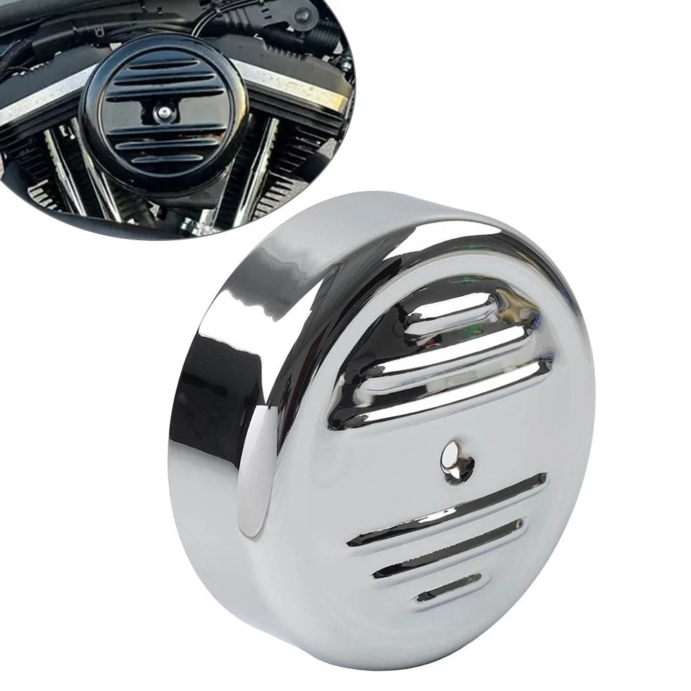 7'' Round Stripe Air Cleaner Cover For Harley FXD FLST FXST 00-17 FLT 1999-2016