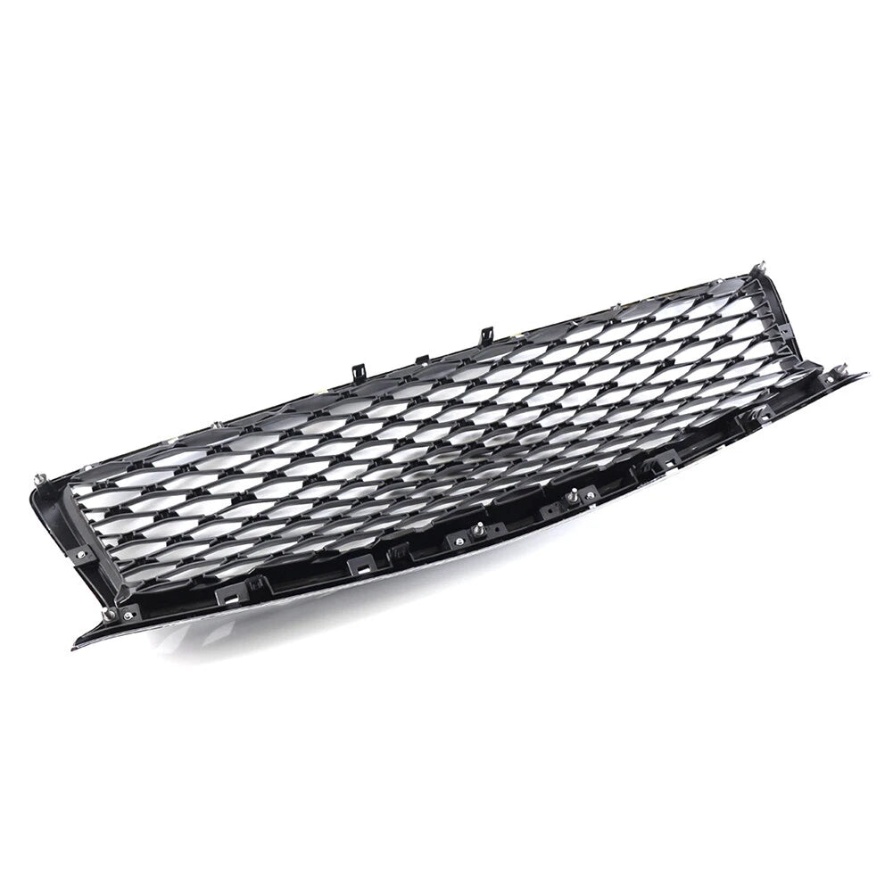 Front Bumper Center Upper Mesh Grille Grill Fit Infiniti Q50 Q50S 2018-2023 USA
