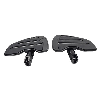 Front Rider Footboards Footpegs Pedals For Honda Gold Wing GL1800 2001-24 Black