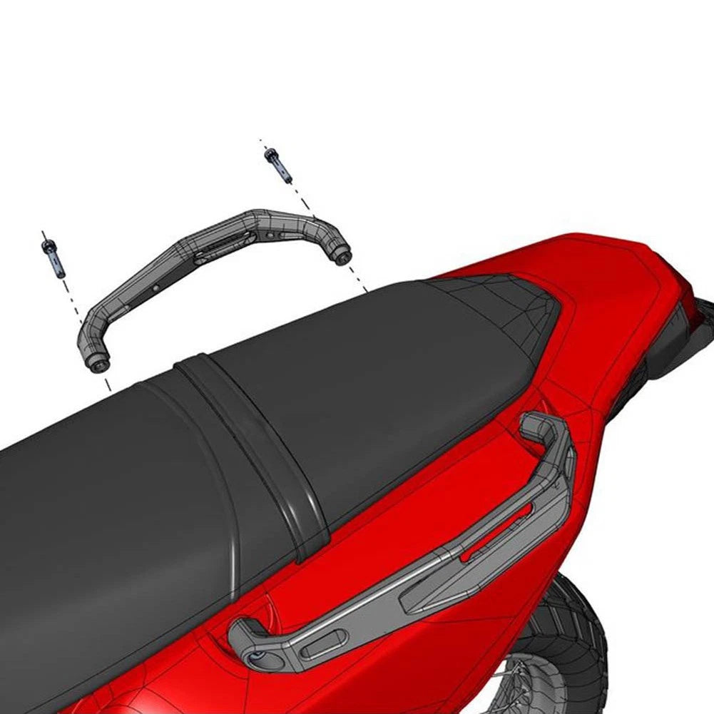 Passenger Rear Seat Handle Grab Bar Rail Fit Yamaha Tenere700  XTZ 700 2019-2022