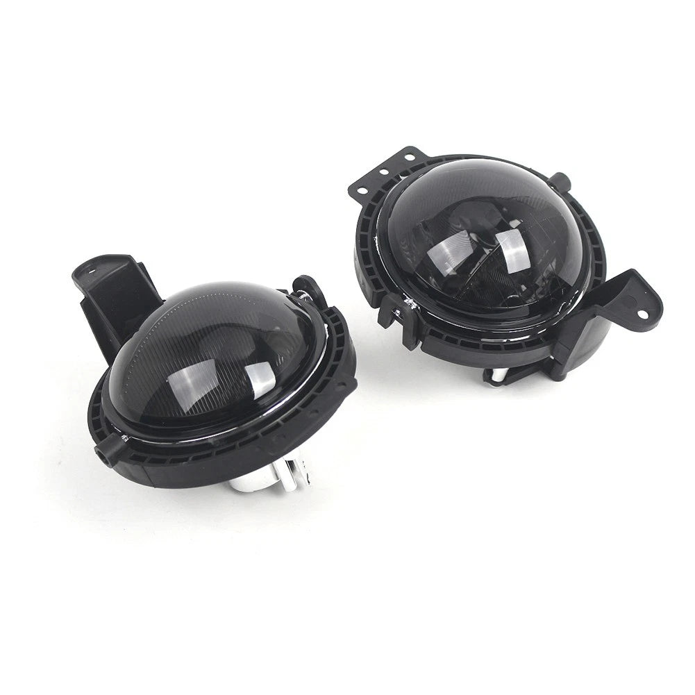 2x Smoked Black Front Fog Light No Bulbs For BMW Mini R55 R56 R57 R58 R59 06-14