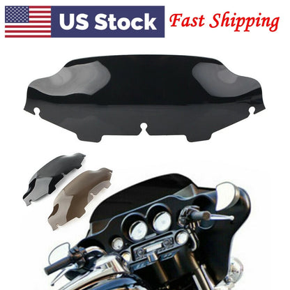 6"Wave Windshield Windscreen For Harley Touring Electra Street Glide 96-13 US