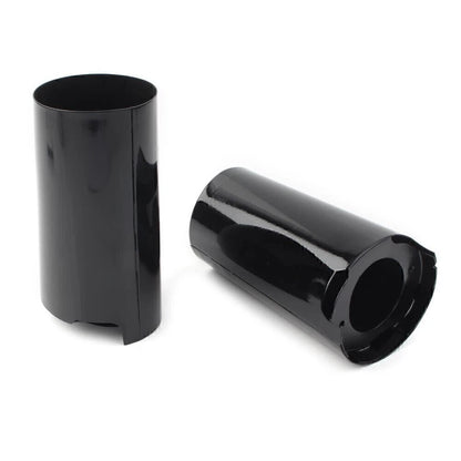 2x Fork Boot Slider Covers for Harley Touring Electra Street Tri Glide Black US