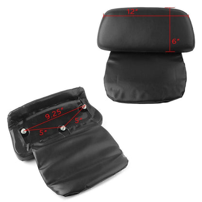 Motorcycle Back Seat Backrest For Harley Razor Chopped Tour Pack Touring 14-up