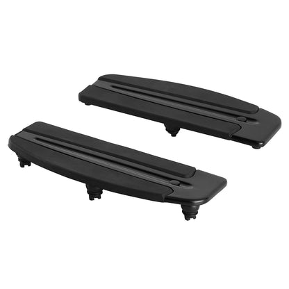 Slipstream Rider Floorboard Footboard Inserts For Harley Street Road Glide 86-Up
