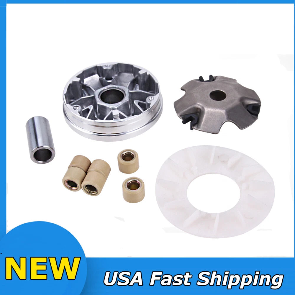 Clutch Variator Roller Fan For GY6 Scooter Moped ATV GO KART TaoTao SUNL