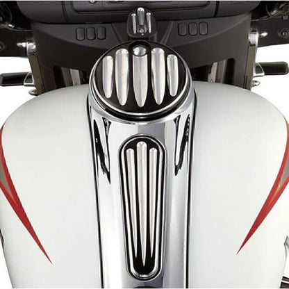 Ignition Switch Cover Fuel Tank Cap Kit for Harley Touring FLHX FLTRX 2014-2017