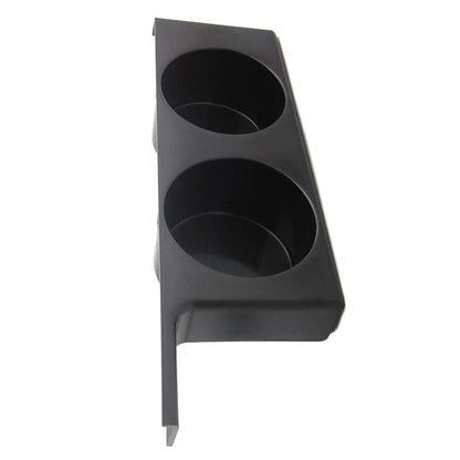 Center Console Double Cup Holder Organizer Black For BMW 525i 528i 530i 540i M5